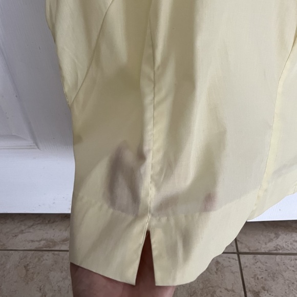 1950's Vintage Yellow Spring/Summer Blouse - Picture 2 of 7